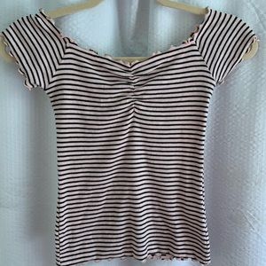 Hollister off the shoulder top